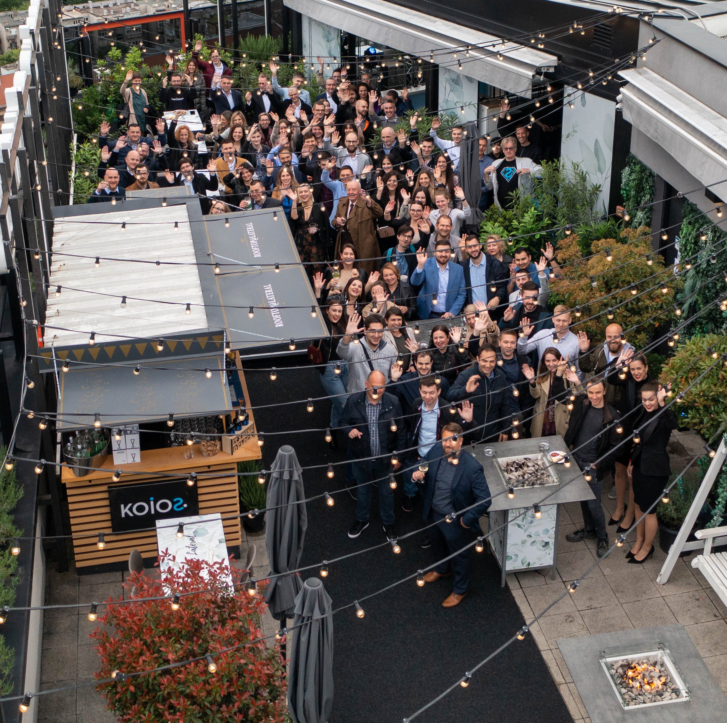 Atlassian Jira Koios team from above