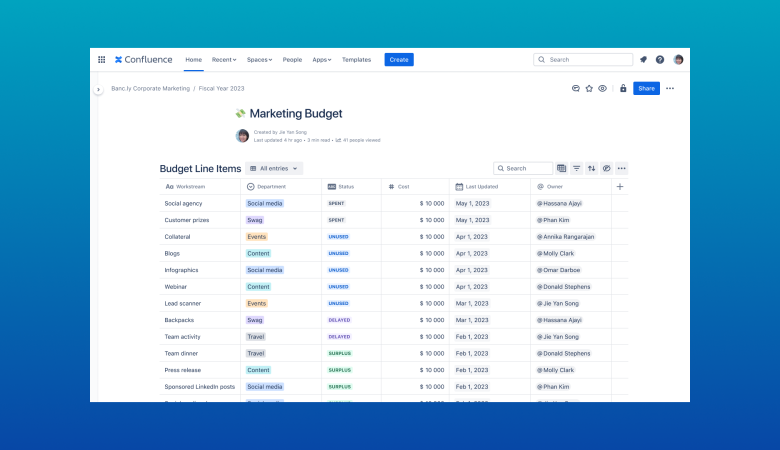 Atlassian unveils new Confluence databases